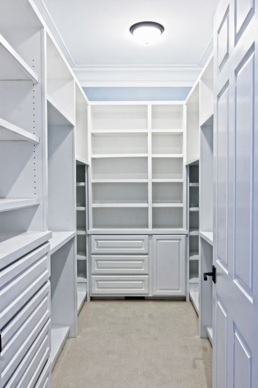 Walk-In Closet Adjacent to Bathroom