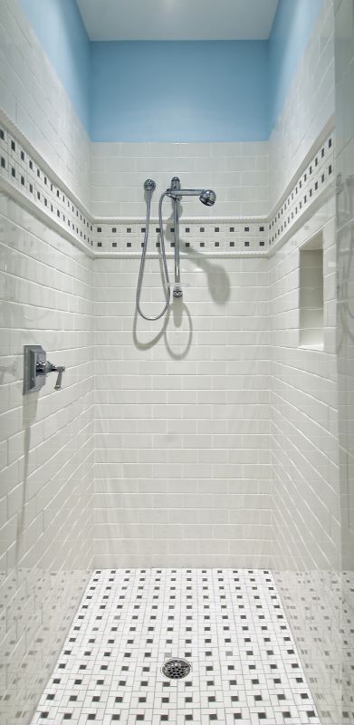 Corner Shower Installation